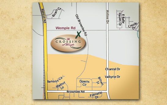 The Crossing At Wemple Map